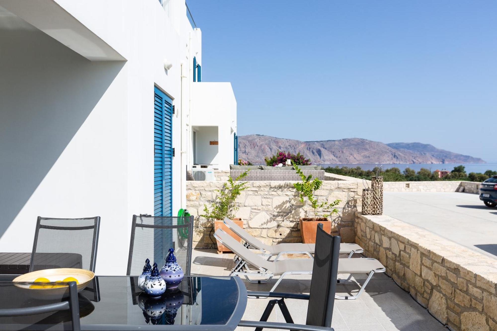 Triton Sea View Villa Georgioupoli Exterior foto