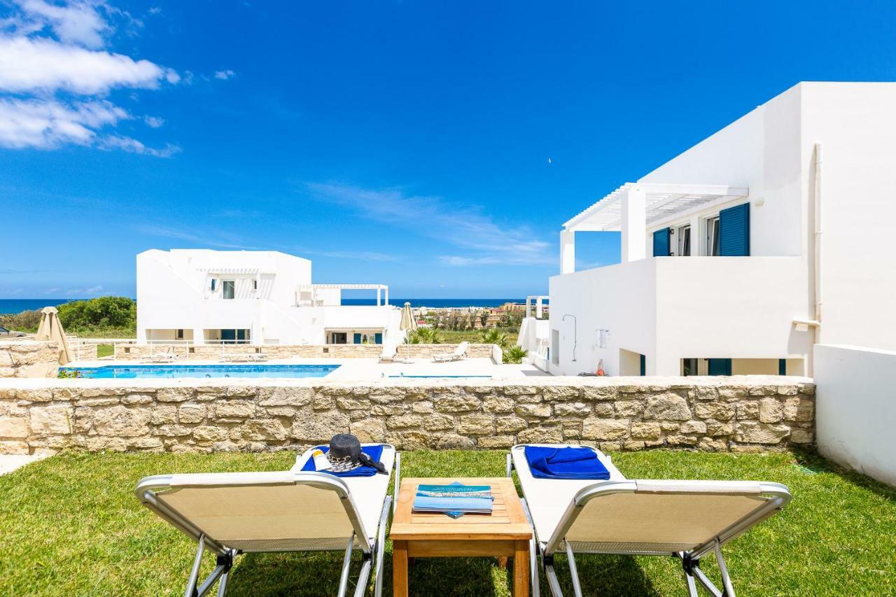 Triton Sea View Villa Georgioupoli Exterior foto